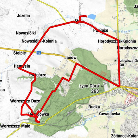 Zawadówka - Chełm - Sala Królestwa Swiadków Jehowy