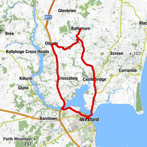 Ballymurn - St. Ibar's Catholic Church - The Forge - Ardcolm Church of Ireland