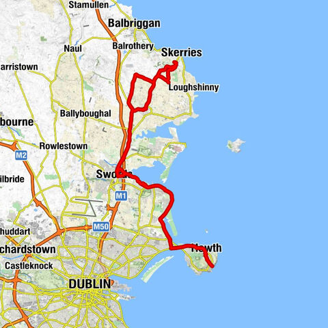 Skerries - Baldongan Hill - Saint Sylvester's - Sutton Methodist Church