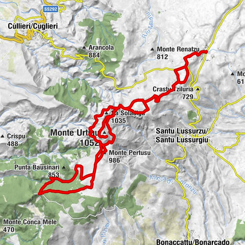 Chiesa di San Leonardo di Siete Fuentes - Crastu Cariasa - Monte Ferradu - Monte Entu