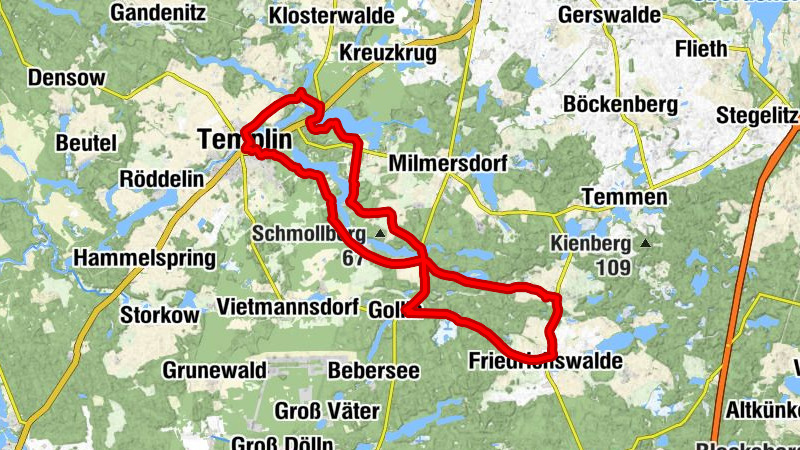 Gasthof zur Eisenbahn - Landgasthof zum grünen Baum - Friedrichswalde - Templin