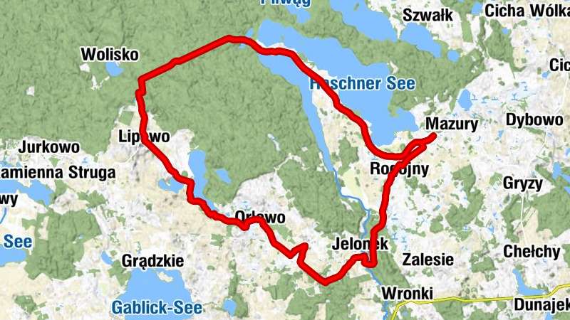 powiat olecki - Borki - Kościół pw Świętego Kazimierza Królewicza - Cerkiew pw. Narodzenia Świętego Jana Chrzciciela w Orłowie