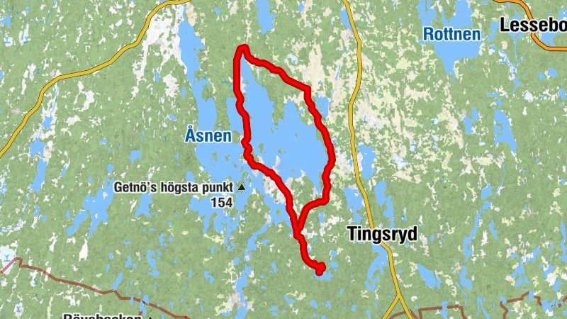 Main Camp - Övre Aramo - Kalvsviks Kyrka - Jäts nya kyrka