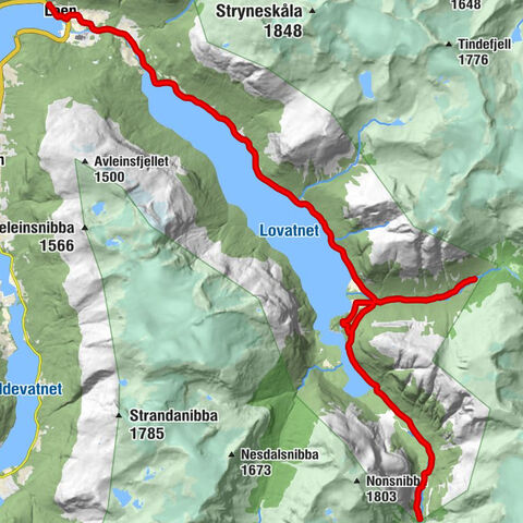 Loen - Haugen - Sande - Hogrenning