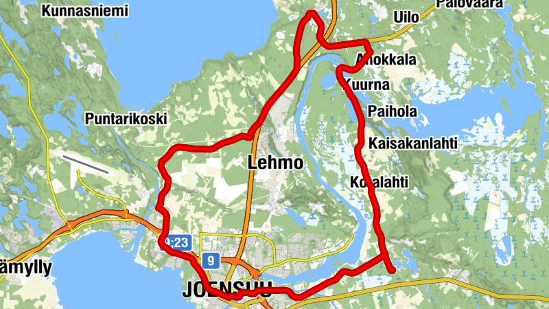 Kulho - Noljakan kirkko - Rukoushuone - Joensuu