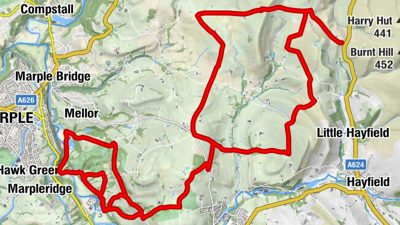 New Mills - Brookbottom - Stockport