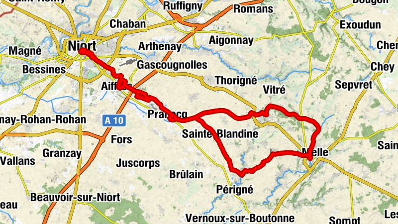 Niort - Église Saint-Hilaire - Église Notre-Dame