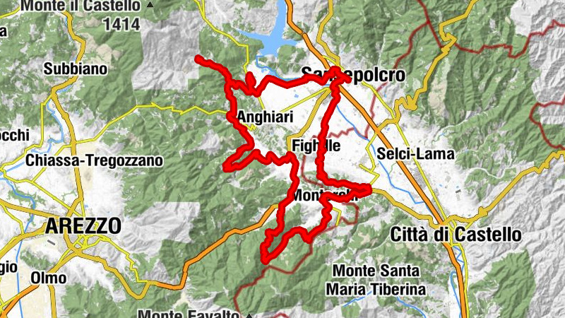 Sansepolcro - Pieve di Santa Maria a Micciano - Santuario della Madonna del Carmine al Combarbio - San Simeone
