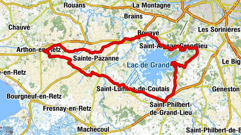 Le Brandais - Église Saint-Aignan - Église Saint-Jean-Baptiste - Le Moulin du Brandais