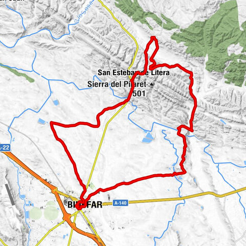 Binefar - Binéfar - Las Gesas - San Esteban de Litera