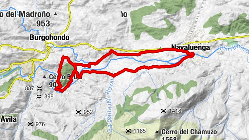 Navaluenga - Navapalva - Ermita de San Isidro - La Chinita