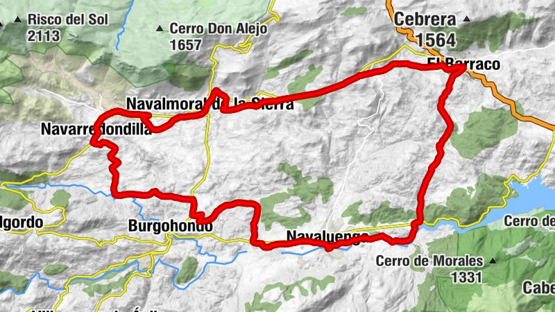 Navapalva - Ermita de San Isidro - La Culebrina - Navaluenga