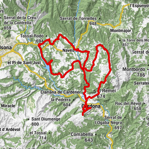 Vilar Rural de Cardona - El Menut de la Bauma - Sant Jaume de Codonyet - Sant Miquel