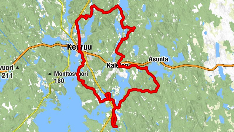 Keuruu - Nyyssänniemi - Kaleton