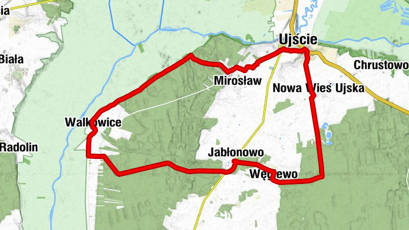 Osiedlowy plac zabaw - Ujście - Kościół pw. Chrystusa Króla - Kościół w Węglewie