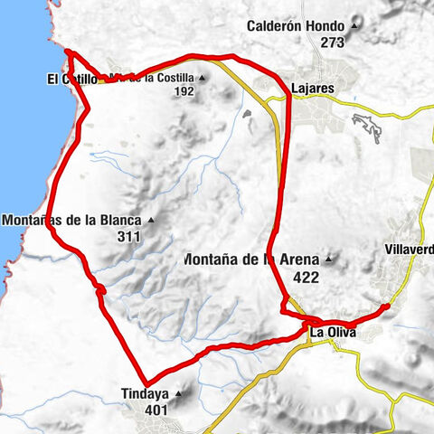 La Oliva - El Cotillo - El Roque