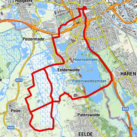 Groningen - De Christengemeenschap Groningen - Evangelische gemeente De Rank - Stationsgebied