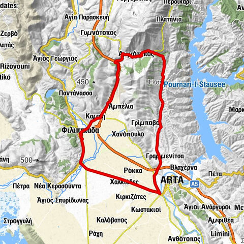 Φιλιππιάδα - Καλαμιά - Χαλκιάδες - Άρτα