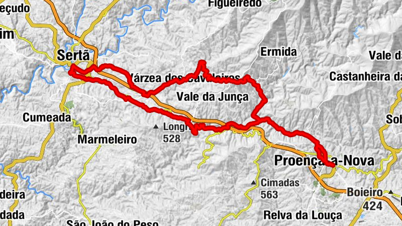 Proença-a-Nova - Sarzedinha - Sertã - Capela da Nossa Senhora dos Remédios