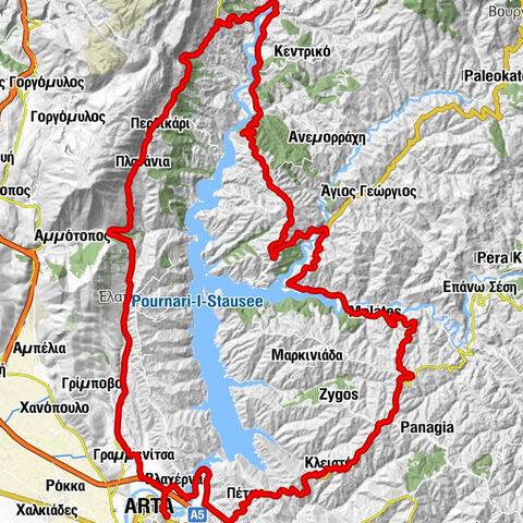 Άρτα - Βλαχέρνα - Γραμμενίτσα - Ι.Ν.Άγιου Δημητρίου