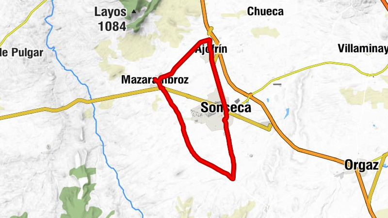 Mazarambroz - Ajofrín - Sonseca - Casalgordo