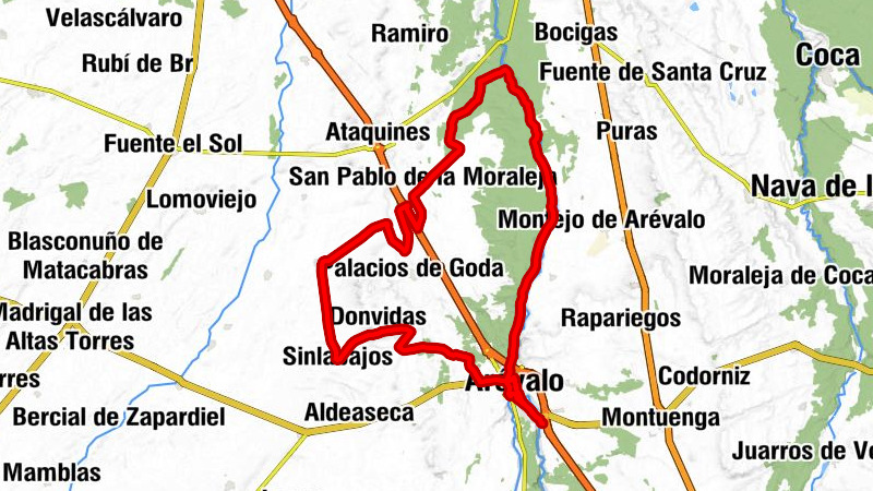 Arévalo - Iglesia de San Pablo Apóstol - Iglesia de San Martín - Iglesia de Santo Domingo de Silos