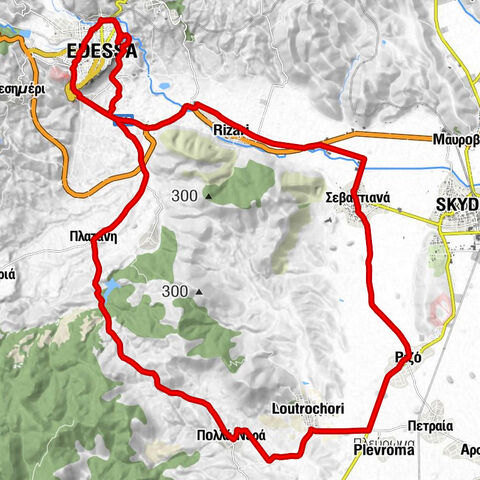 Έδεσσα - Προάστιο - Πλατάνη