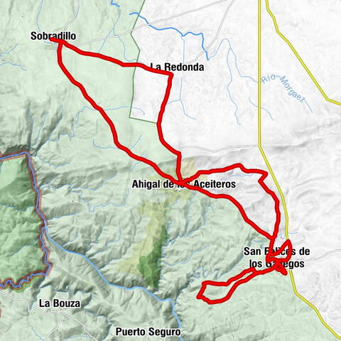 La Tinaja - Iglesia de Nuestra Señora de Entre Dos Álamos - Ermita Nuestra Señora del Rosario - Ermita de los Remedios