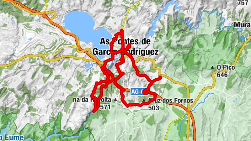 A Madalena - O Candedo - A Cabeza dos Fornos - Anguieiro