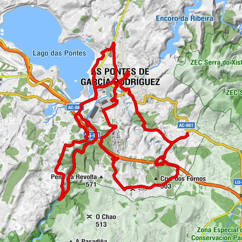 A Madalena - O Candedo - A Cabeza dos Fornos - Anguieiro