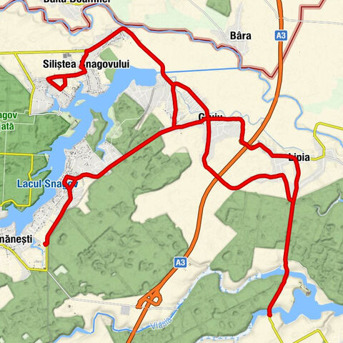 Snagov - Biserică - Siliștea Snagovului