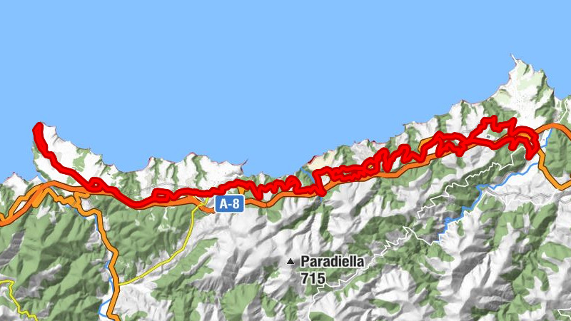 Soto de Luiña - Capilla de Santolaya - Restaurante Casa Ampano - Capilla de San Bartolo