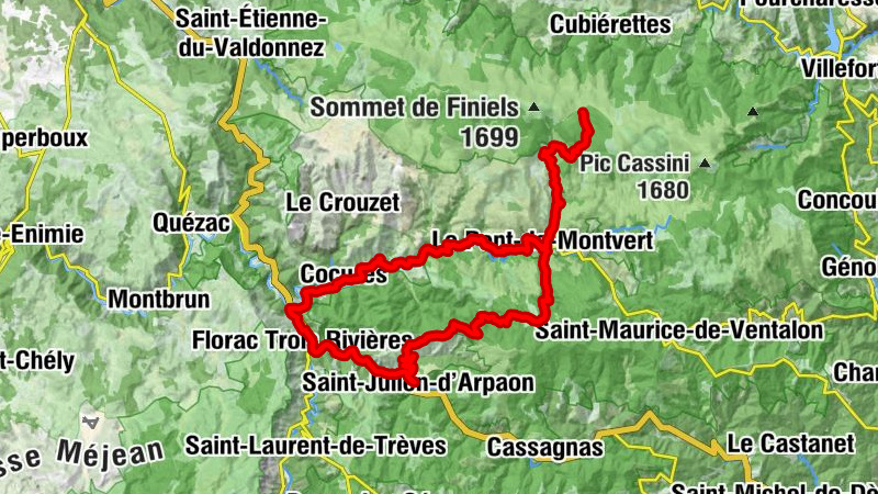 Le Pont-de-Montvert - Le sources du Tarn - Église de l'Immaculée-Conception - Église Saint-Jean-Baptiste