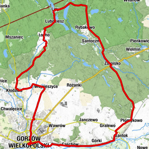 Śródmieście - Katedra Wniebowzięcia NMP w Gorzowie Wielkopolskim - Kościół pw. św. Antoniego Padewskiego i św. Stanisława Kostki - Gorzów Wielkopolski