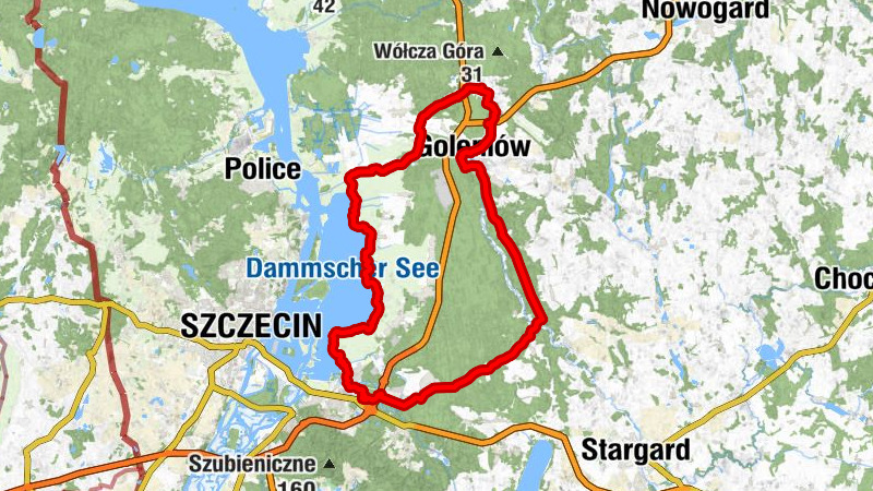 Białuń - Goleniów - kaplica cmentarna - Kościół pw. Świętej Trójcy