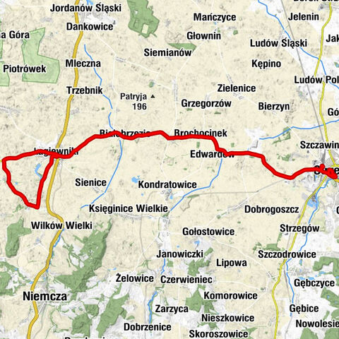 Strzelin - Najświętszej Maryi Panny - Kościół pw. Matki Boskiej Częstochowskiej - Kościół pw. Podwyższenia Krzyża Świętego w Strzelinie