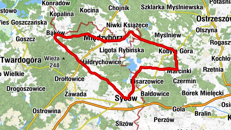 Syców - Kościół ewangelicki w Kobylej Górze - Kościół filialny Świętej Trójcy w Dziesławicach