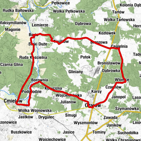 Ożarów - Kościół pw. Zaślubin Najświętszej Maryi Panny - Kościół pw. Świętej Rozalii - Kaplica szpitalna