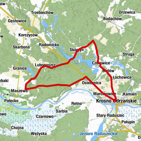 Marcinowice - Osiedle Chrobrego - Srebrna Góra - Krosno Odrzańskie