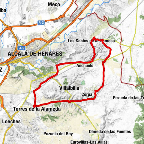 Los Santos de la Humosa - Ermita de la Vírgen de la Oliva - Ermita de la Concepción - Santorcaz