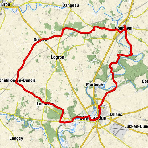 Bonneval - Église Notre-Dame - Église Saint-Hilaire - Église Saint-Valérien