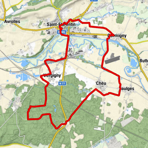 Saint-Florentin - Le Phoenix - Vergigny - Chapelle Sainte-Croix