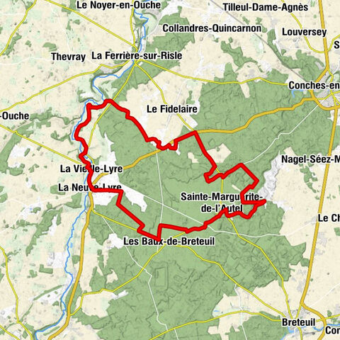 La Vieille-Lyre - La Hungerie - Église Saint-Gilles - Église Saint-Pierre