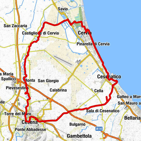 Cesena - Chiesa di San Bartolo - Santa Cristina