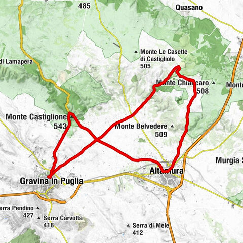 Gravina in Puglia - Santuario Madonna del Buon Cammino - Chiesa e chiostro di Santa Teresa
