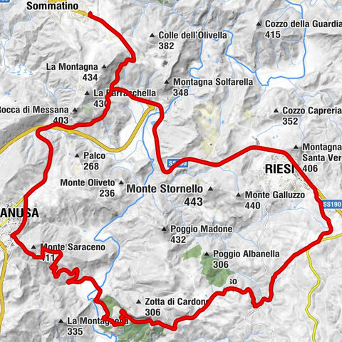 Sommatino - Ravanusa - La Zotta Masiddo - Riesi