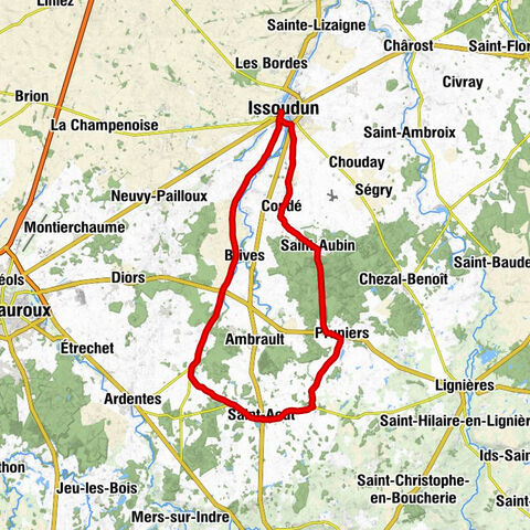 Issoudun - Église Saint-Aubin - Église Saint-Août - Église Saint-Germain