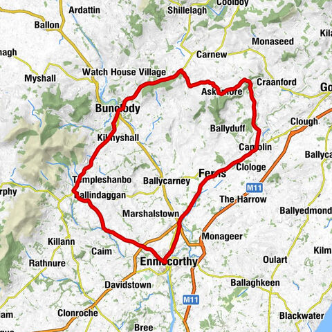 Askamore - Saint Catherine's Church - Ferns - Saint Brigid's Church