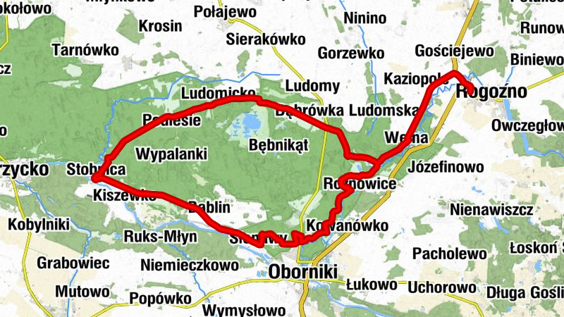 Rogoźno - Ruda - Nowy Młyn - Kościół pw. Podwyższenia Krzyża Świętego