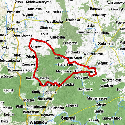 Czarna Białostocka - Miasteczko Nr 2 - Kościół pw. Matki Bożej Anielskiej